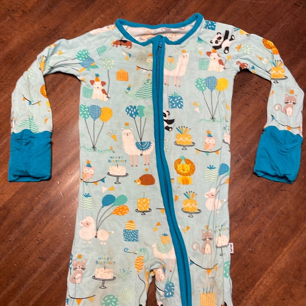 Flash Sale !!! Blue Party Animal Little Sleepies